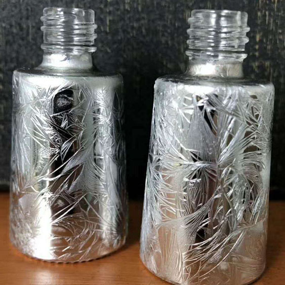 WKB-1006水性塑膠烘漆羽紋電鍍鉑冰花漆